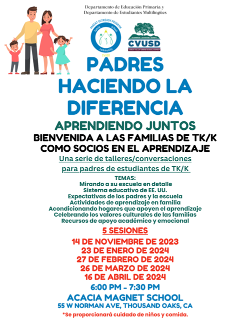 Parents Making a Difference Spanish